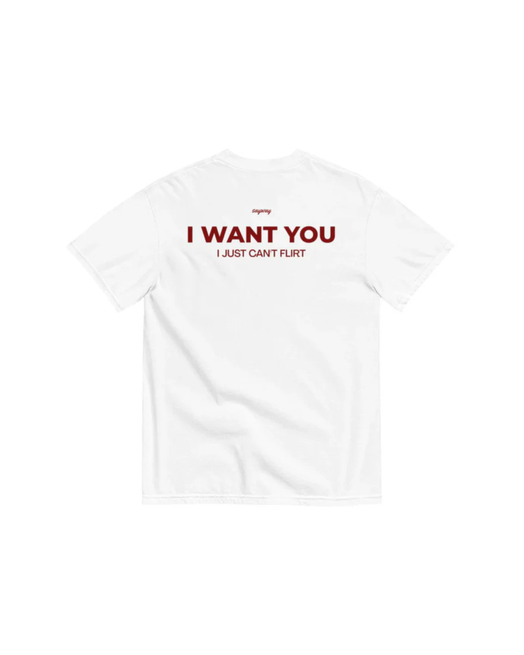 I WANT YOU, I JUST CAN'T FLIRT